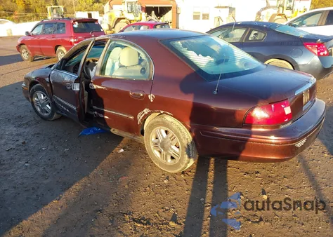 2001 Mercury Sable Ls Premium из США, поврежденный, VIN 1MEHM55S81G620780
